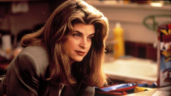 Kirstie Alley en 'Mira quién está hablando ahora', rodada en 1993.