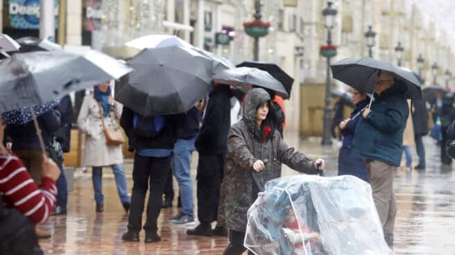 Diluvio en Málaga. Diluvio en Málaga.