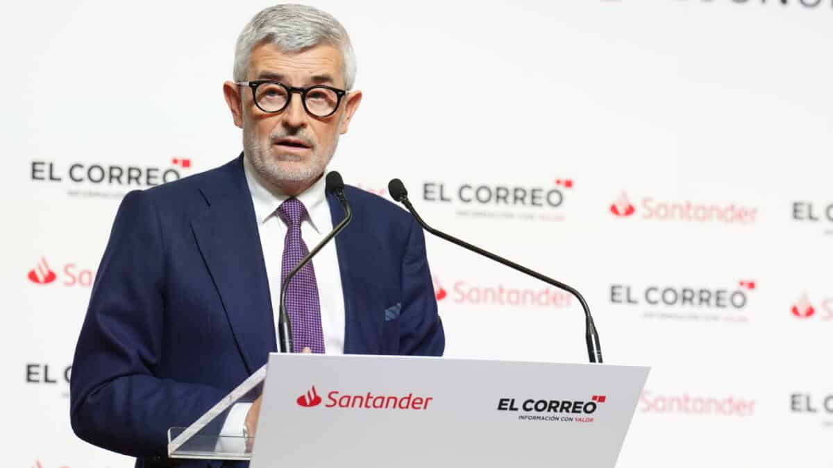 El director de Banca Comercial de Santander España, Ángel Rivera
