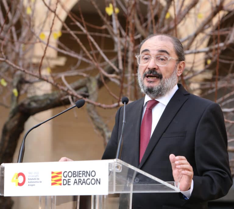 Lambán secunda a Page y pide agravar las penas para los dirigentes del 1-O y rearmar al Estado
