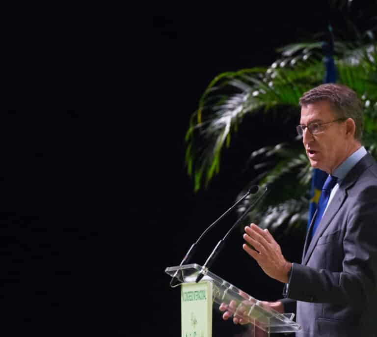 Feijóo pone en valor su origen: "Que una persona del rural aspire a presidente es una de las cosas más democráticas"