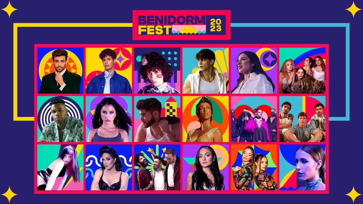 Artistas que participarán en el Benidorm Fest 2023