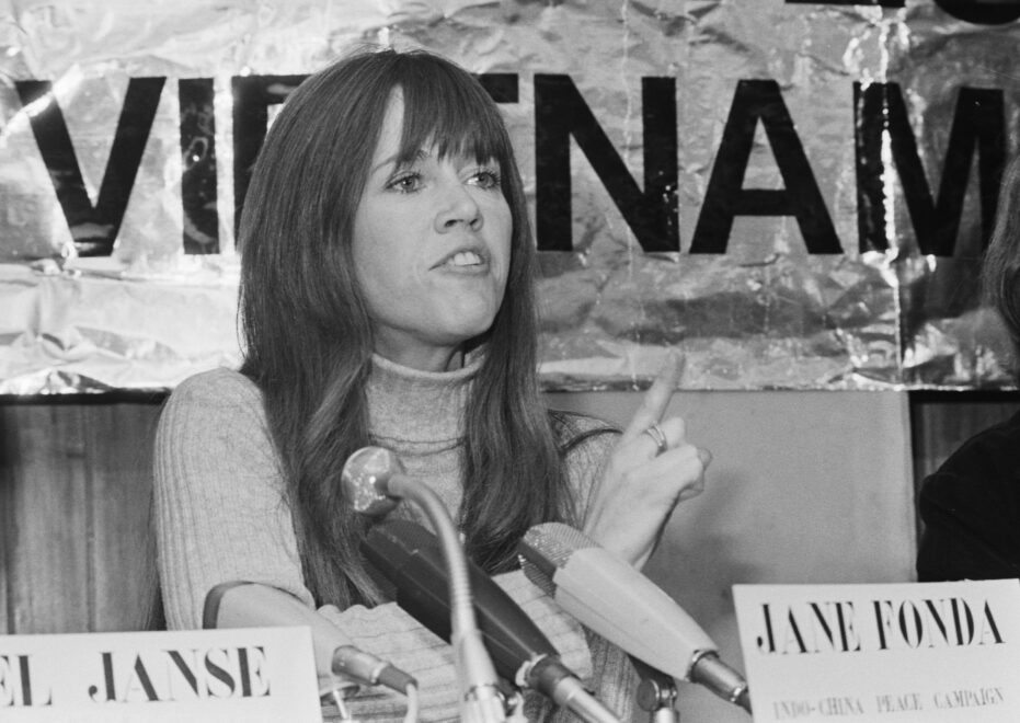 Jane Fonda en Vietnam en 1975