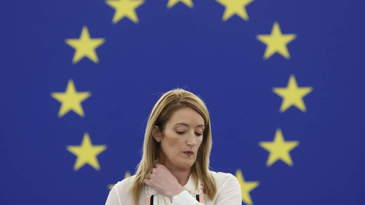 Roberta Metsola, presidenta del Parlamento Europeo