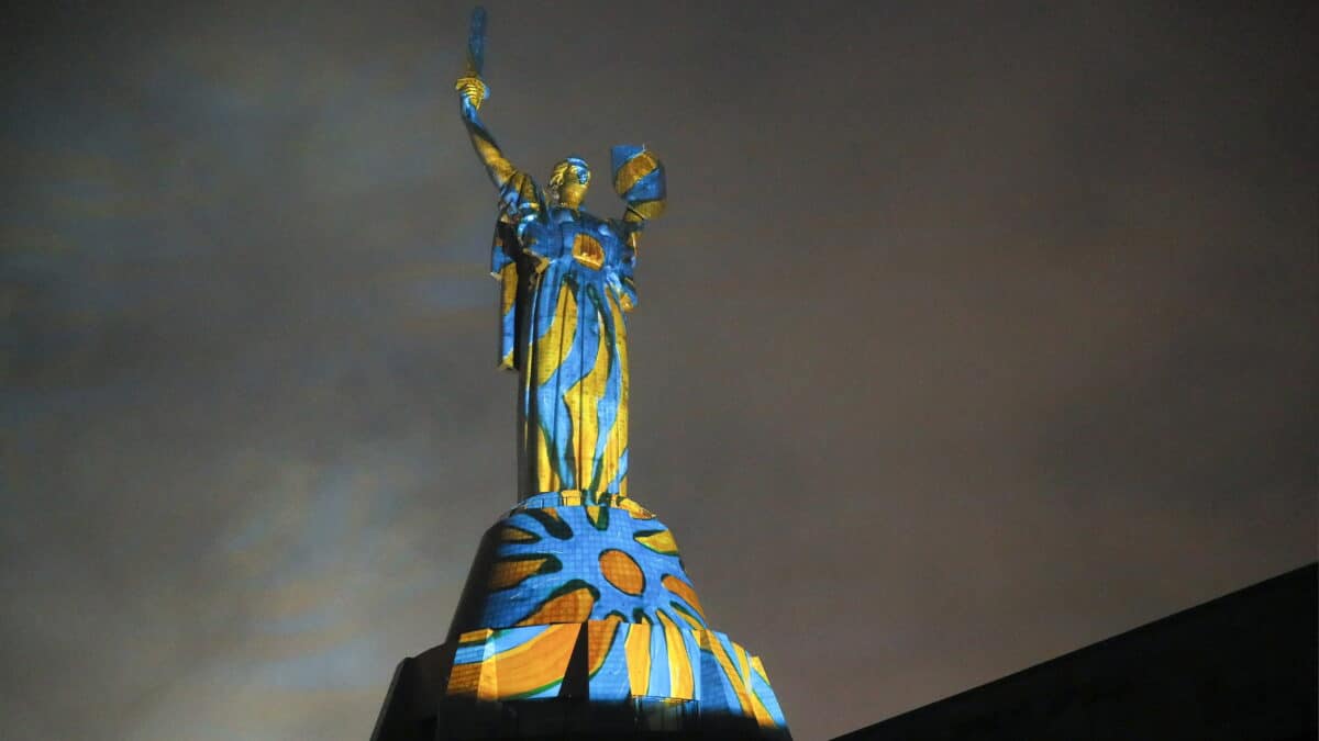 Monumento a la Madre Patria en Kiev