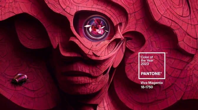 El Instituto Pantone elige 'Viva Magenta' como el color del año 2023