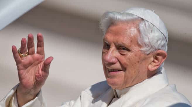 El Papa Benedicto XVI cuando dejó el ministerio Papa Benedicto XVI