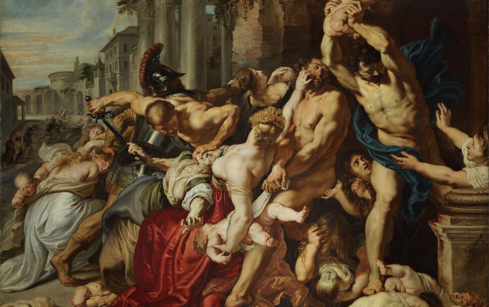 Pedro Pablo Rubens, La masacre de los inocentes,1610-1611.