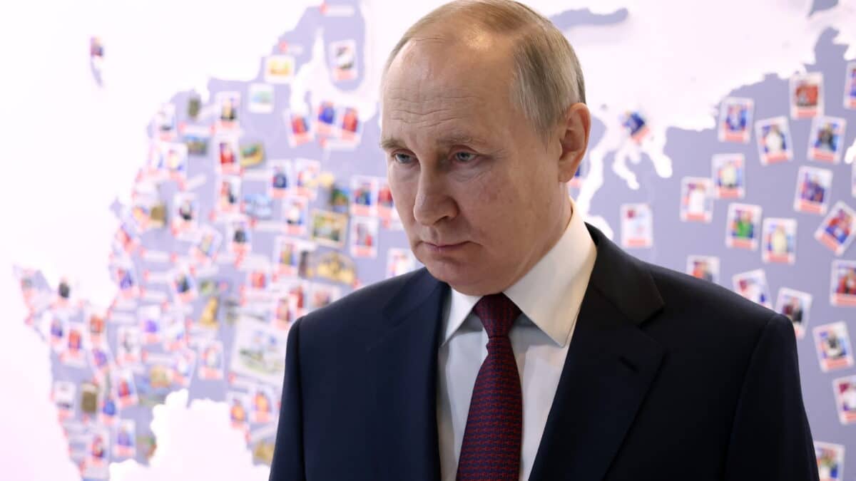 El líder ruso, Vladimir Putin, en Moscú