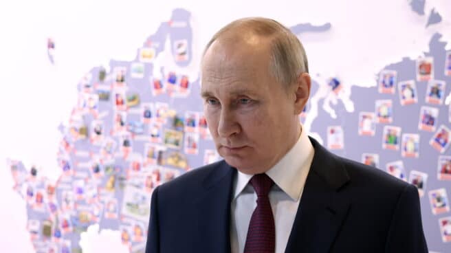 El líder ruso, Vladimir Putin, en Moscú