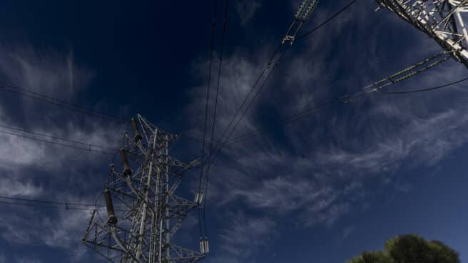 Una torre eléctrica en Madrid.