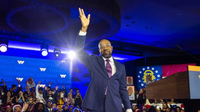 El demócrata Warnock, vencedor en las elecciones al Senado en Georgia Raphael Warnock vence en Georgia