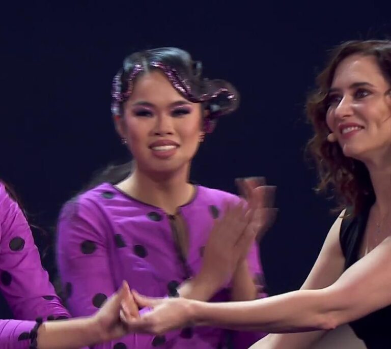 Ayuso irrumpe en directo en la final de 'Got Talent'