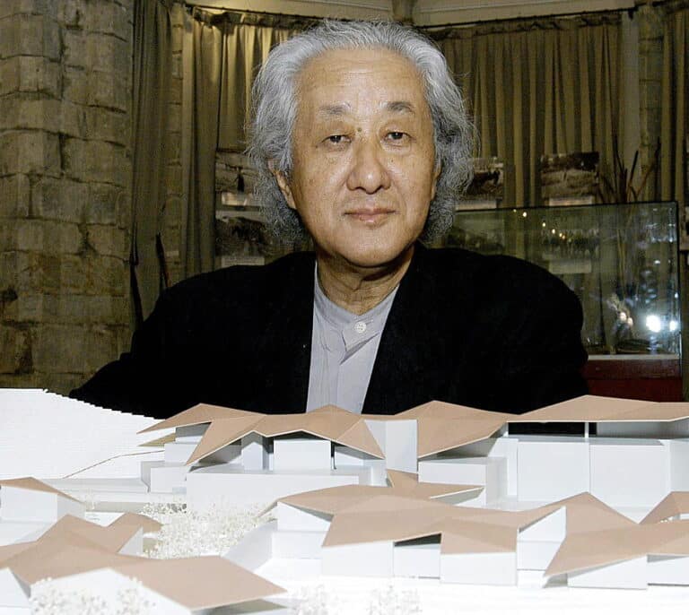 Fallece el arquitecto japonés Arata Isozaki, autor del Palau Sant Jordi de Barcelona