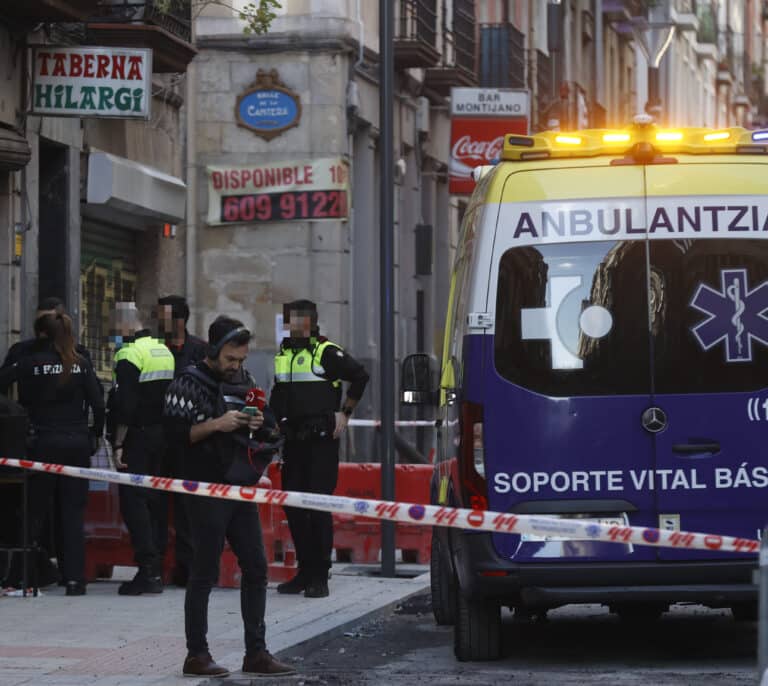 Encuentran el cadáver de una mujer con signos de violencia en Bilbao