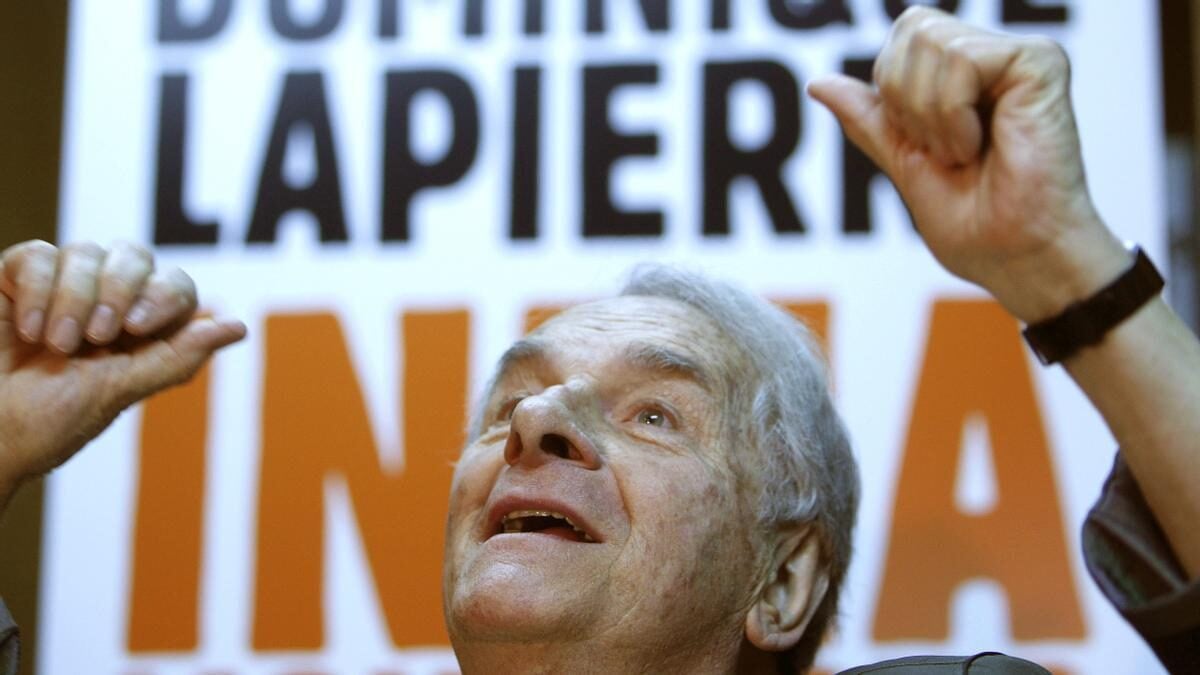 Fallece el escritor Dominique Lapierre, autor de 'La ciudad de la alegría'