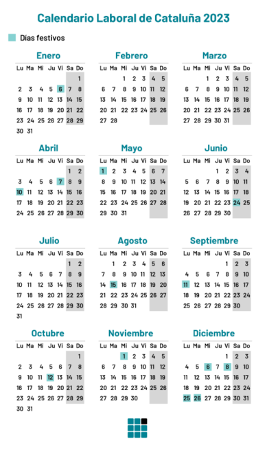 Calendario 2023 barcelona pdf