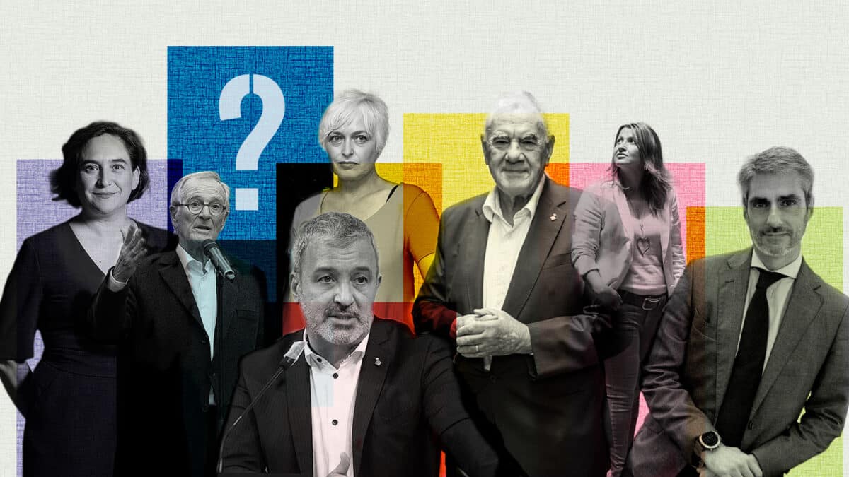 Candidatos a las elecciones en Barcelona para mayo de 2023