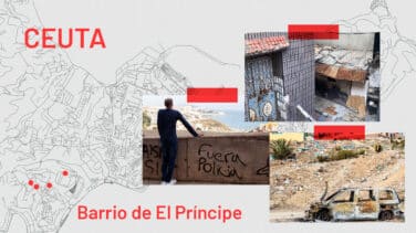 La barriada ceutí de El Príncipe, un territorio sin ley en la frontera con Marruecos