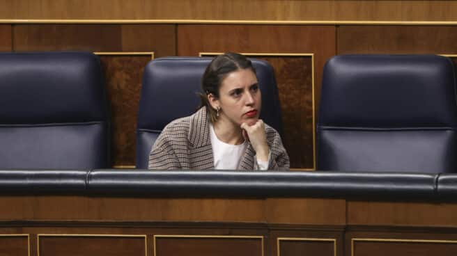 La ministra de Igualdad, Irene Montero, en el Congreso de los Diputados. La ministra de Igualdad, Irene Montero, en el Congreso de los Diputados.