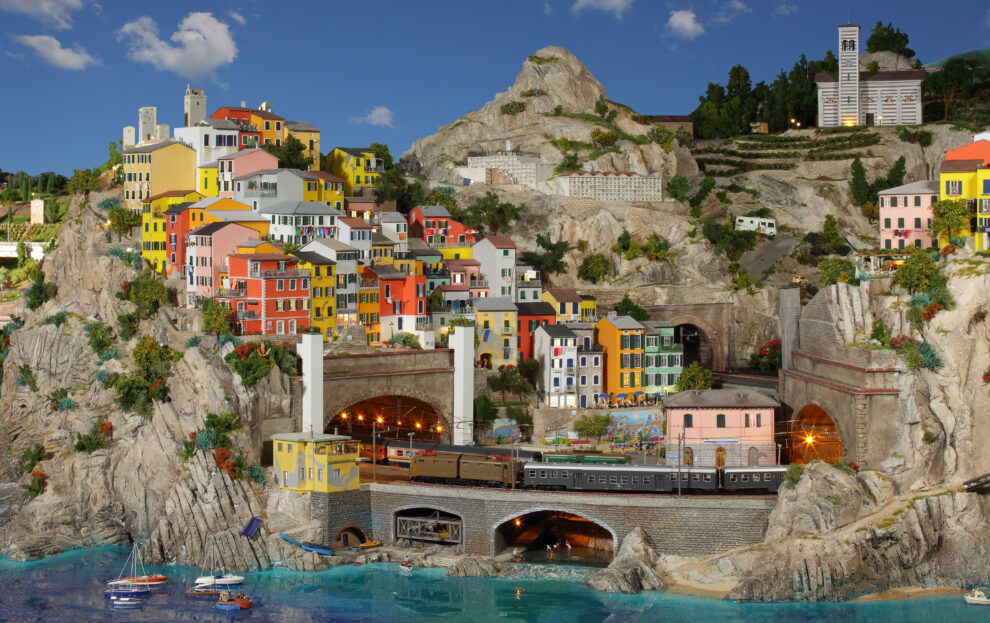 Riomaggiore en Italia.