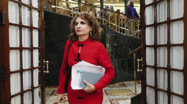 María Jesús Montero, este miércoles en el Congreso. María Jesús Montero, este miércoles en el Congreso.