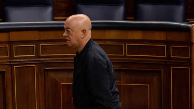 El diputado socialista Odón Elorza, en el Congreso de los Diputados.