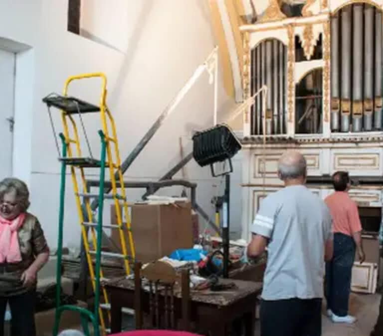 El órgano barroco que ha unido a los 500 vecinos de Escalona del Prado en Segovia