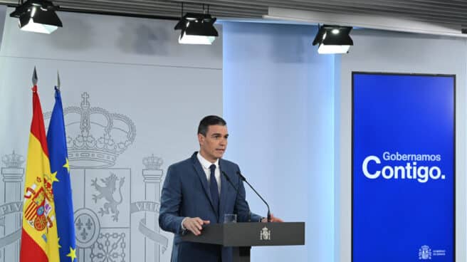 Pedro Sánchez comparece en Moncloa tras la decisión del Tribunal Constitucional. Pedro Sánchez comparece en Moncloa tras la decisión del Tribunal Constitucional.