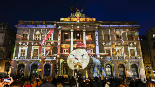 Empiezan las proyecciones del pesebre digital en formato de video '