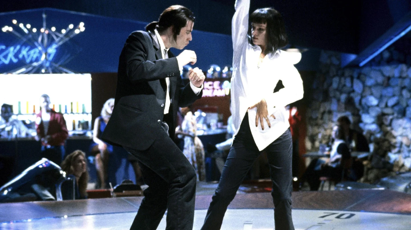 John Travolta y Uma Thurman‎ en la película de Quentin Tarantino 'Pulp Fiction'
