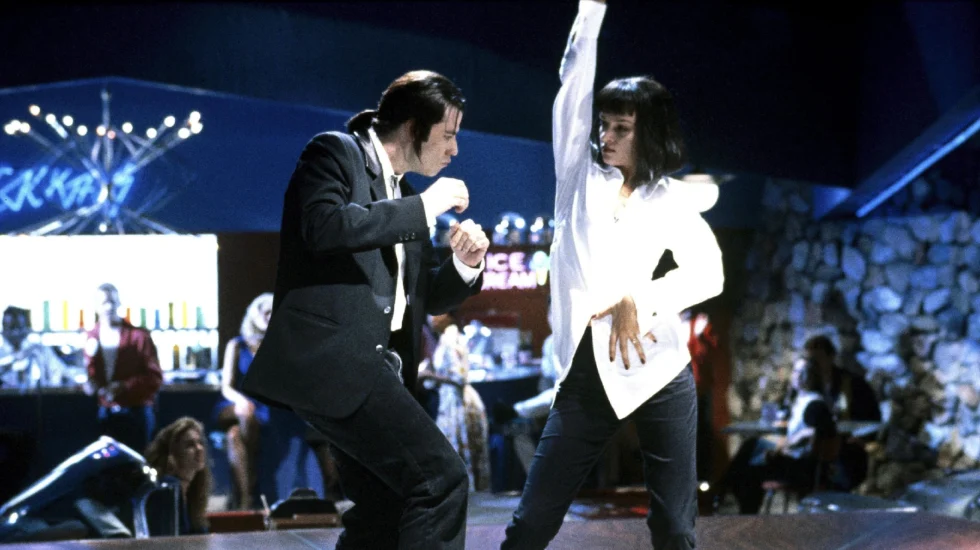 John Travolta y Uma Thurman‎ en la película de Quentin Tarantino 'Pulp Fiction'