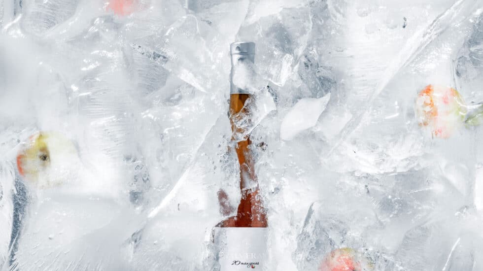 Sidra de hielo.