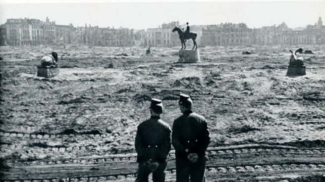 Tiergarten de Berlín en 1945.