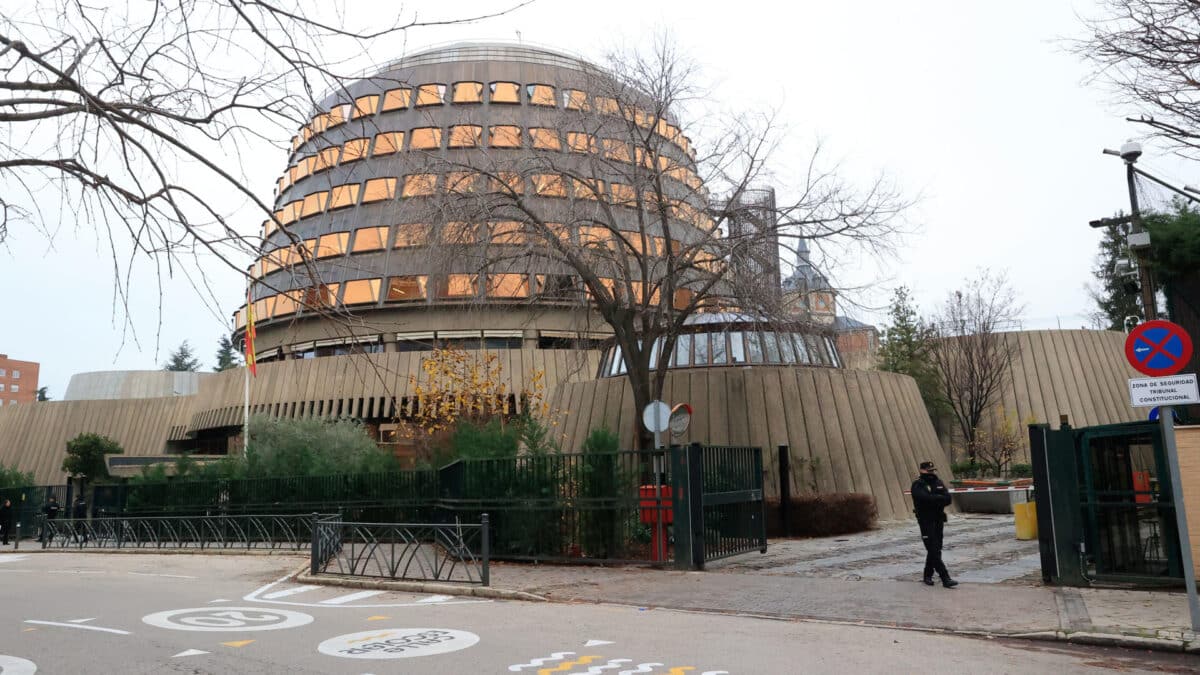 Vista del Tribunal Constitucional en Madrid.