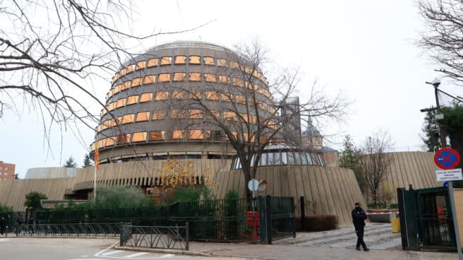 Vista del Tribunal Constitucional en Madrid.