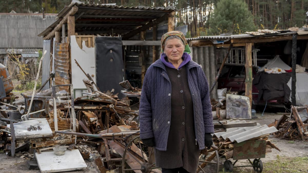 Queremos volver a casa y necesitamos restaurar lo que los rusos destruyeron