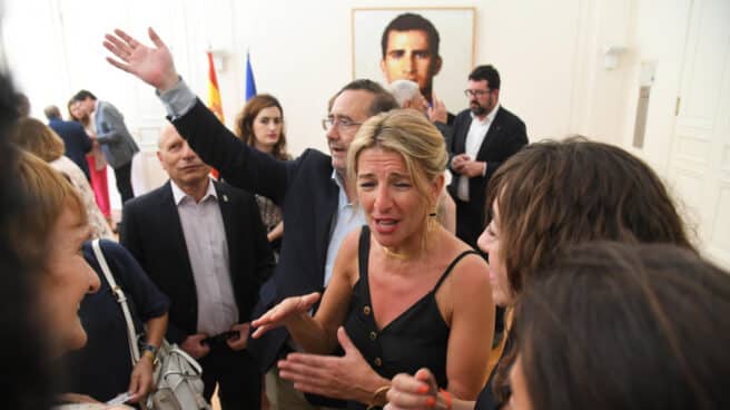 La vicepresidenta segunda y ministra de Trabajo y Economía Social de España, Yolanda Díaz, visita Argentina La vicepresidenta segunda Yolanda Díaz, durante su reciente visita a Buenos Aires.