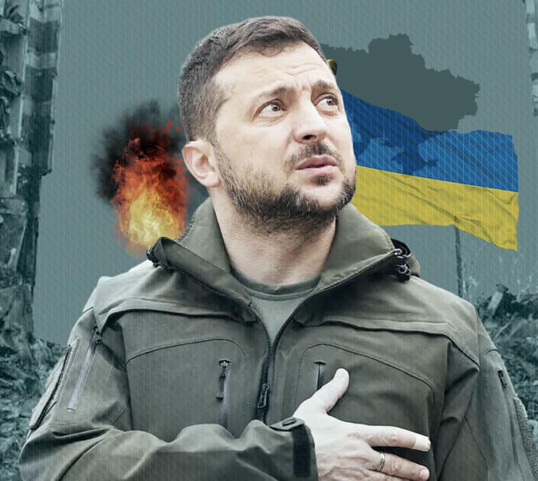 Volodimir Zelenski, el héroe que encarna el coraje de un pueblo