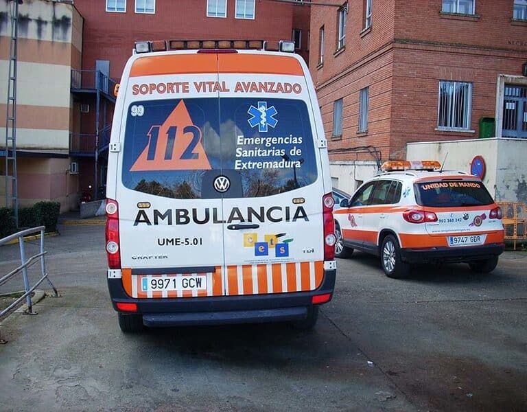 Herido un bebé de 15 meses tras caerse por unas escaleras