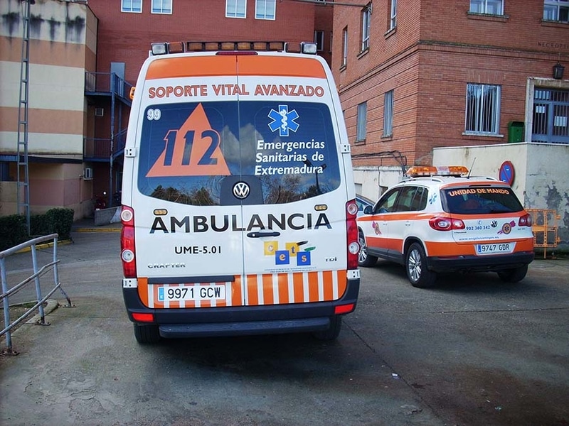 Ambulancia 112 Extremadura