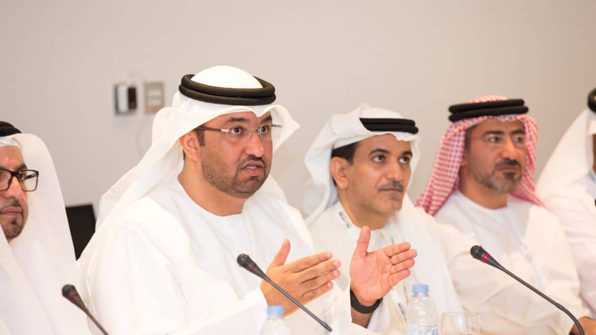Sultan al Jaber, ministro de Industria y Tecnología Avanzada de Emiratos y presidente de la petrolera estatal ADNOC.