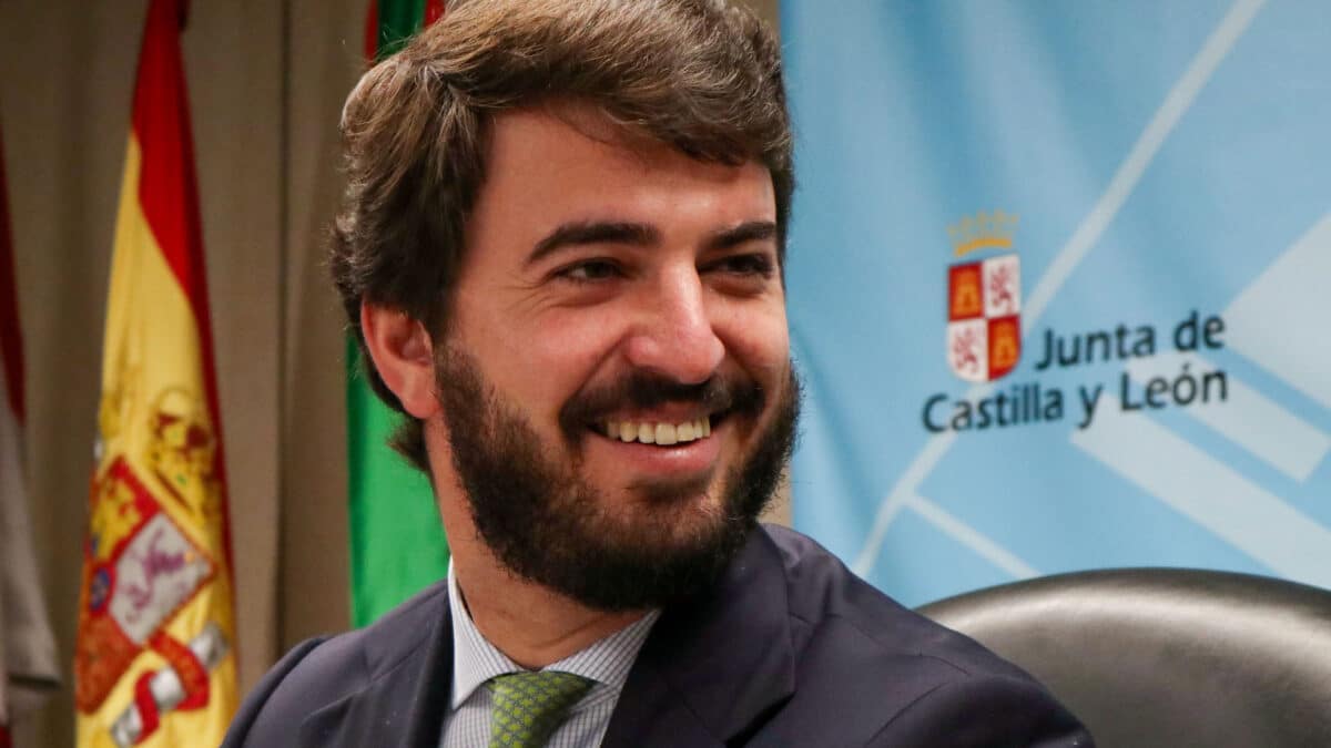 El vicepresidente de la Junta de Castilla y León, Juan García-Gallardo.