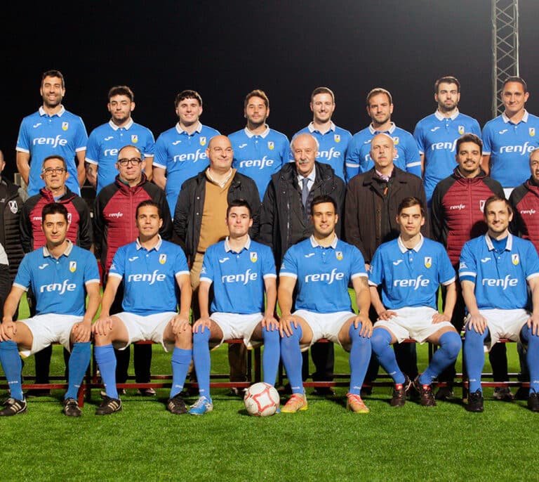 La 'Ferro', el histórico del fútbol madrileño resucitado por RENFE y Del Bosque