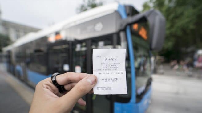 Inflación subyacente Un billete de Transbus, que permite hacer transbordos en Madrid.
