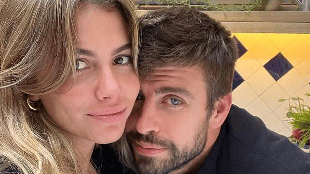 Clara Chia con Gerard Piqué en una foto juntos en Instagram