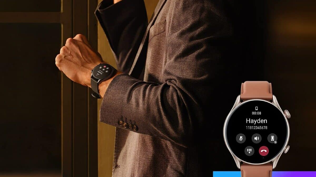 El elegante y potente smartwatch Amazfit GTR 3 ¡ahora en oferta!