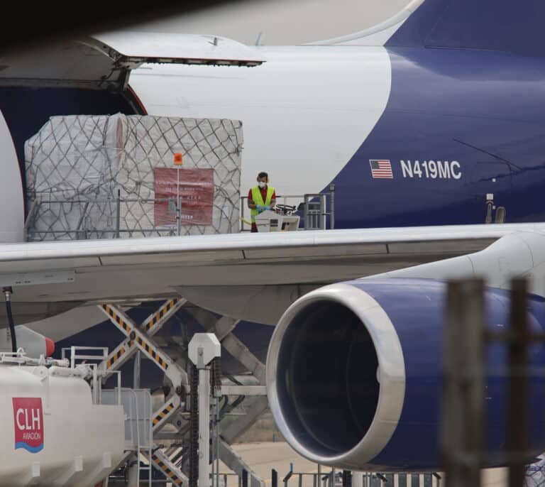 La guerra de Ucrania hunde el transporte de carga aérea en el aeropuerto clave de Zara