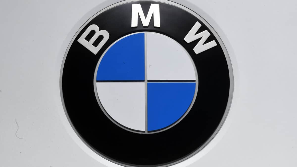 Logo de la firma alemana BMW.