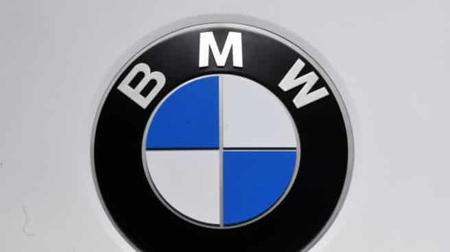 Logo de la firma alemana BMW.